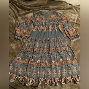 Vintage Western Dress